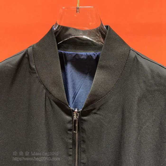 Armani男裝 阿瑪尼男外套 19-20FW新款 科技面料 正反兩面飛行員夾克 男士秋季新款單品  tzy2248
